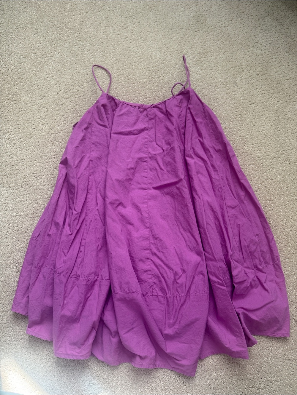 Free People Fuchsia tank mini dress